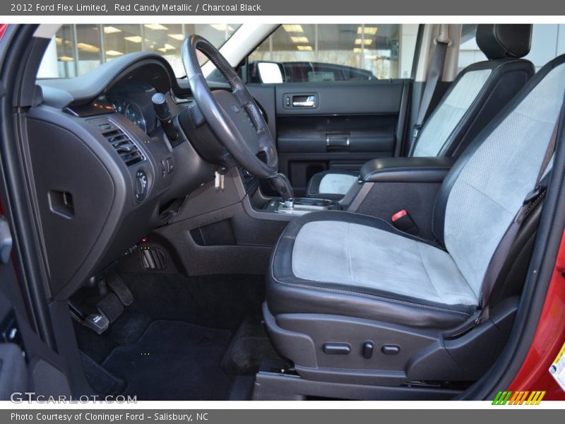 Red Candy Metallic / Charcoal Black 2012 Ford Flex Limited