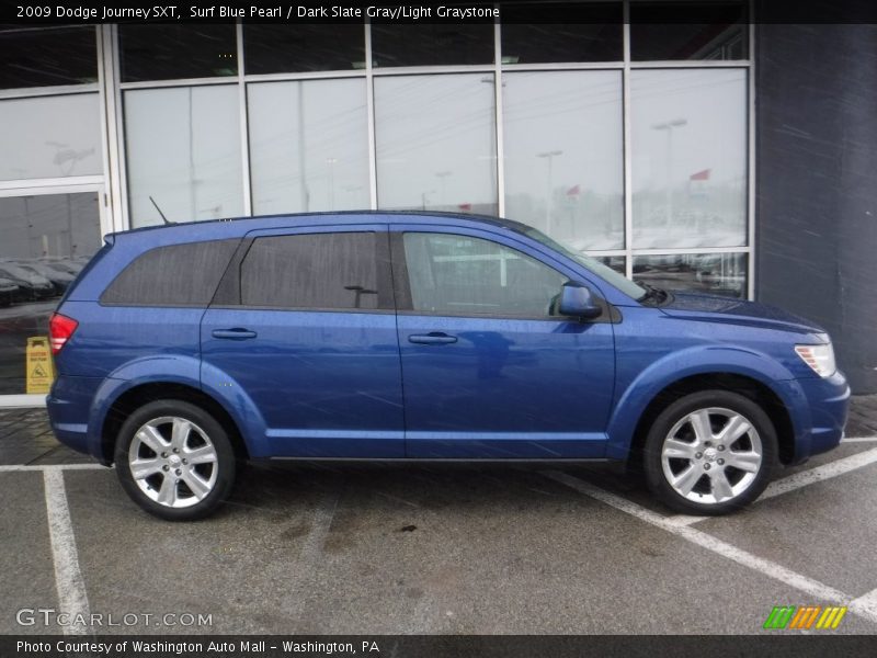 Surf Blue Pearl / Dark Slate Gray/Light Graystone 2009 Dodge Journey SXT