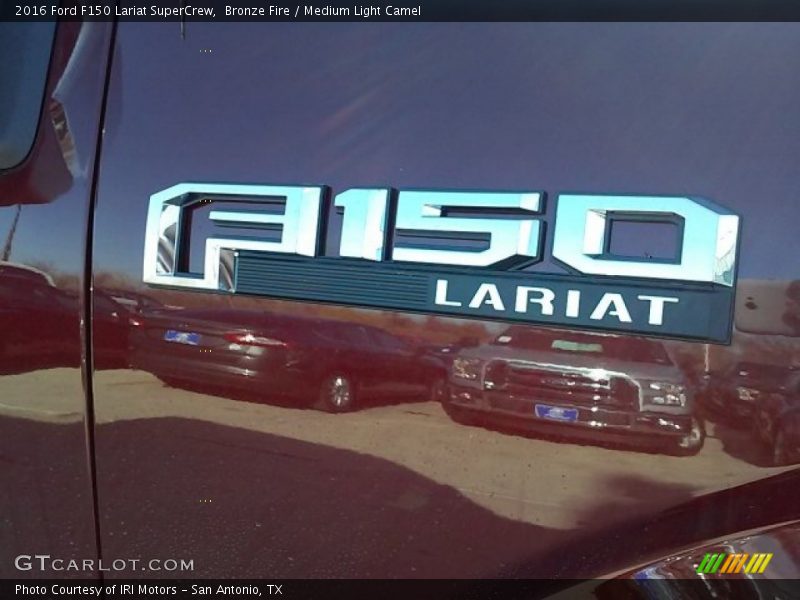 Bronze Fire / Medium Light Camel 2016 Ford F150 Lariat SuperCrew