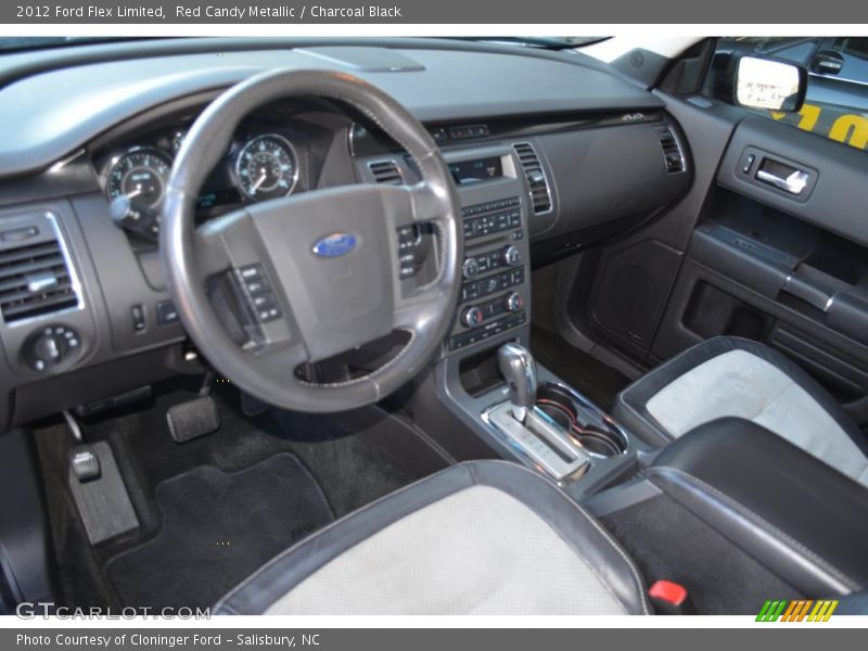Red Candy Metallic / Charcoal Black 2012 Ford Flex Limited