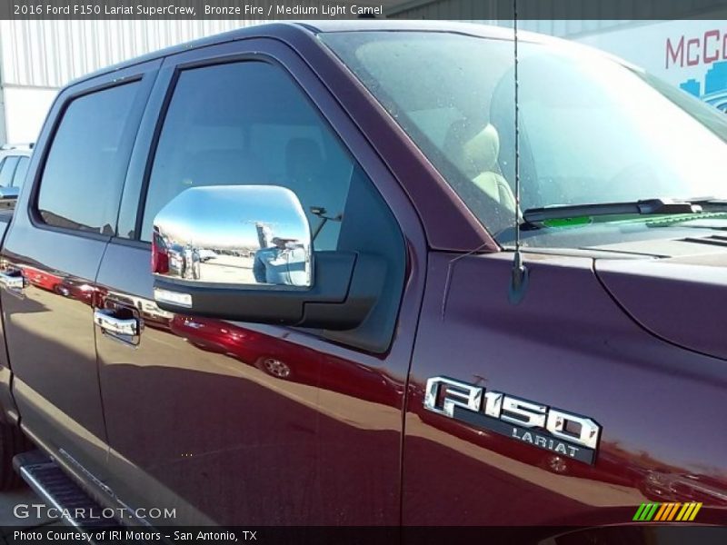 Bronze Fire / Medium Light Camel 2016 Ford F150 Lariat SuperCrew