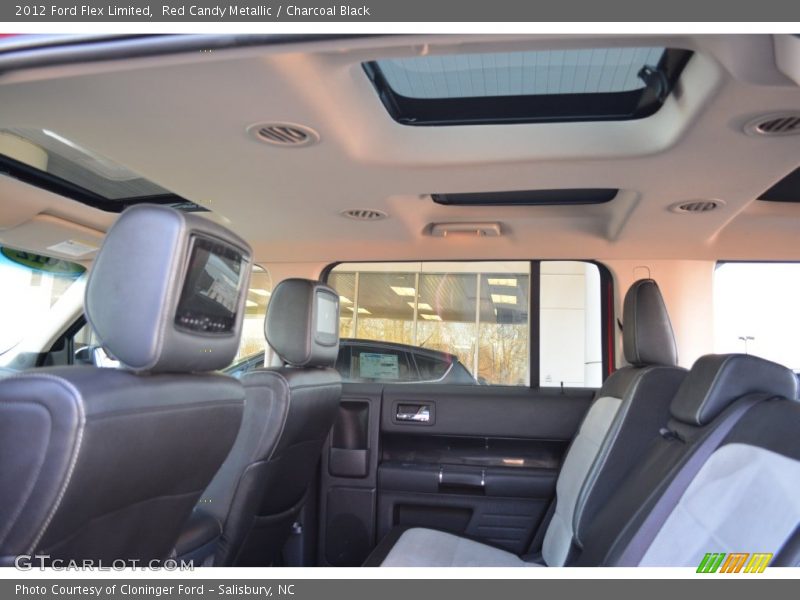 Red Candy Metallic / Charcoal Black 2012 Ford Flex Limited