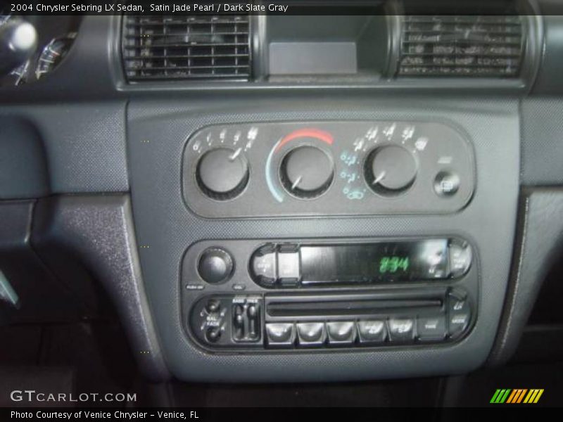 Satin Jade Pearl / Dark Slate Gray 2004 Chrysler Sebring LX Sedan