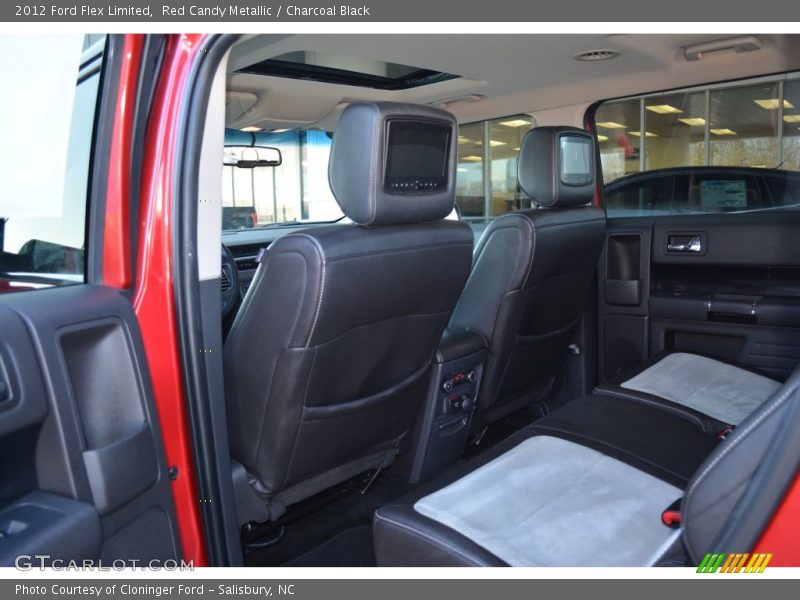 Red Candy Metallic / Charcoal Black 2012 Ford Flex Limited