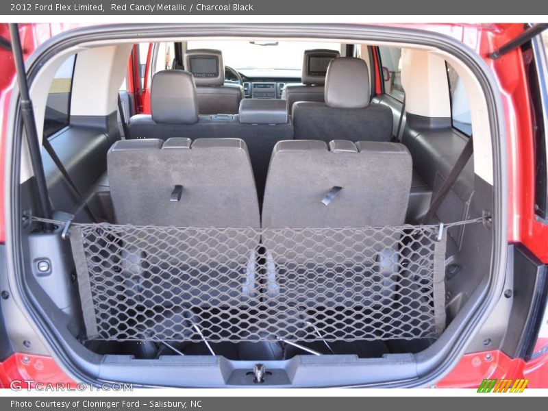 Red Candy Metallic / Charcoal Black 2012 Ford Flex Limited
