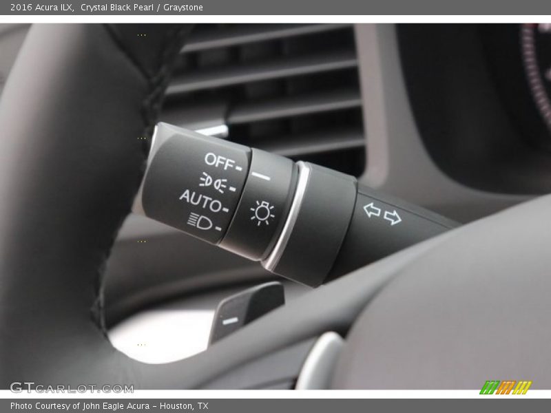 Crystal Black Pearl / Graystone 2016 Acura ILX