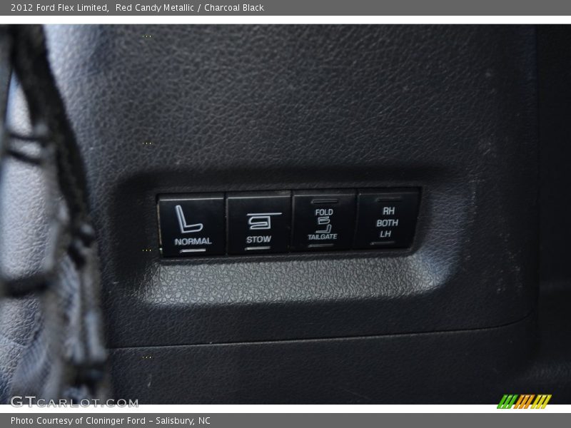 Red Candy Metallic / Charcoal Black 2012 Ford Flex Limited