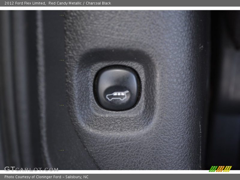 Red Candy Metallic / Charcoal Black 2012 Ford Flex Limited