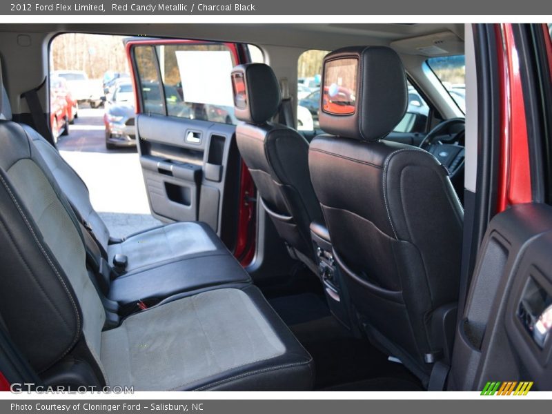 Red Candy Metallic / Charcoal Black 2012 Ford Flex Limited