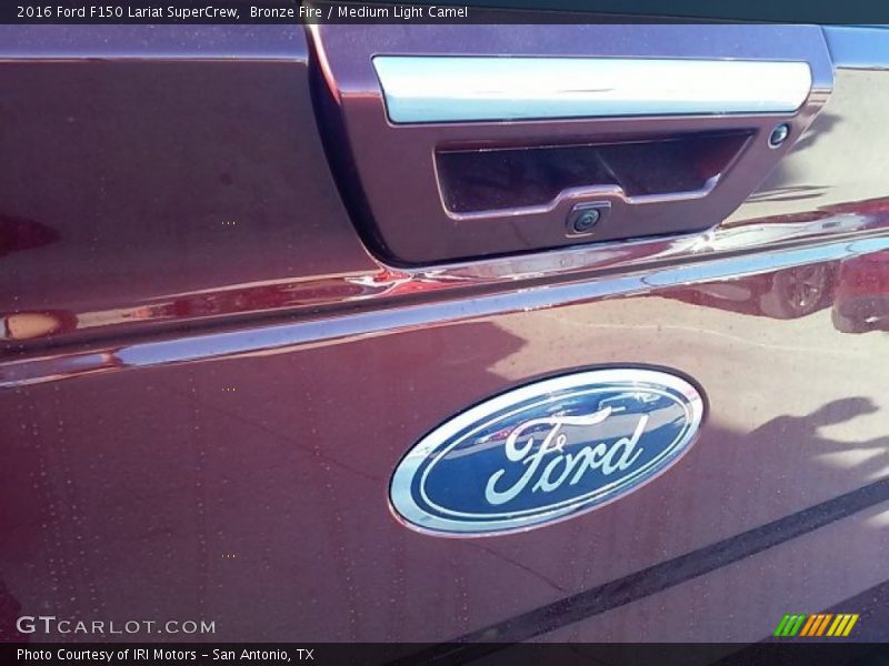 Bronze Fire / Medium Light Camel 2016 Ford F150 Lariat SuperCrew