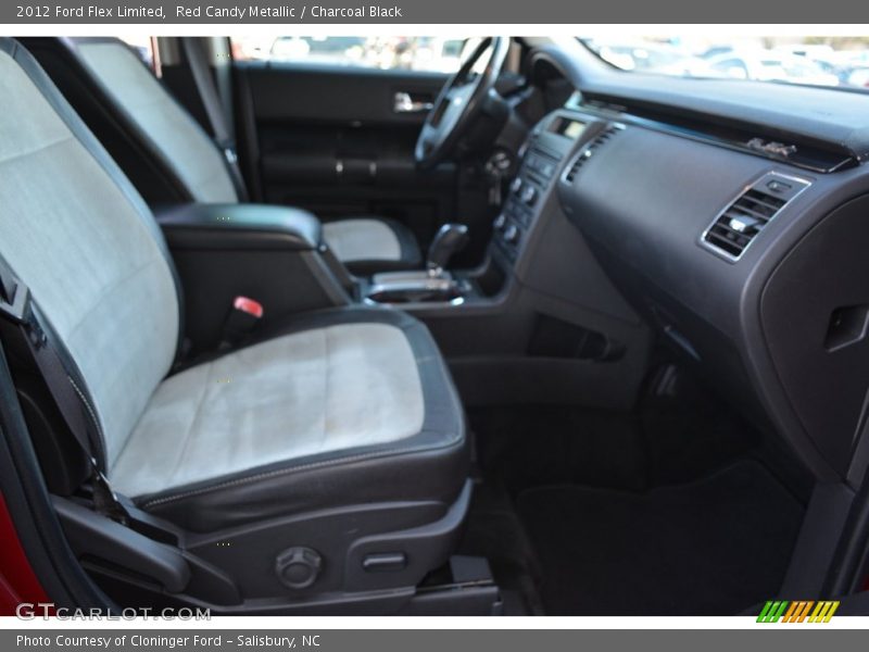 Red Candy Metallic / Charcoal Black 2012 Ford Flex Limited