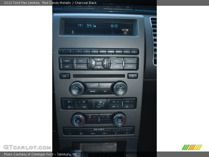 Red Candy Metallic / Charcoal Black 2012 Ford Flex Limited