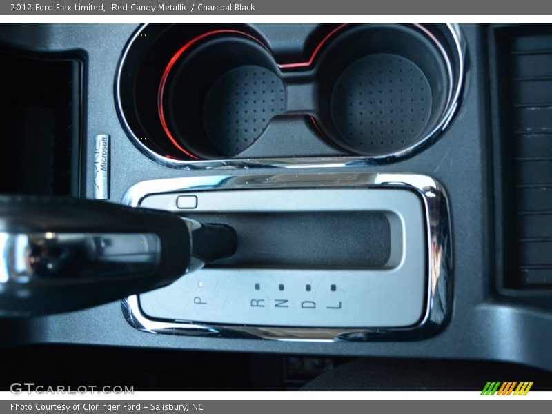Red Candy Metallic / Charcoal Black 2012 Ford Flex Limited