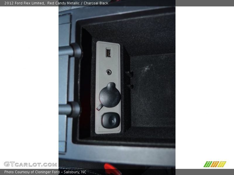 Red Candy Metallic / Charcoal Black 2012 Ford Flex Limited
