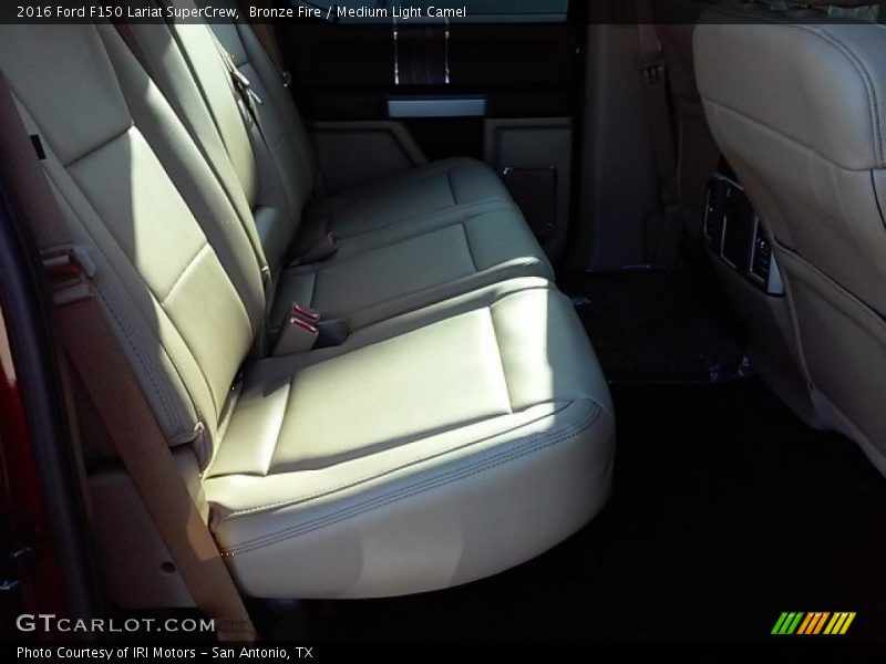 Bronze Fire / Medium Light Camel 2016 Ford F150 Lariat SuperCrew