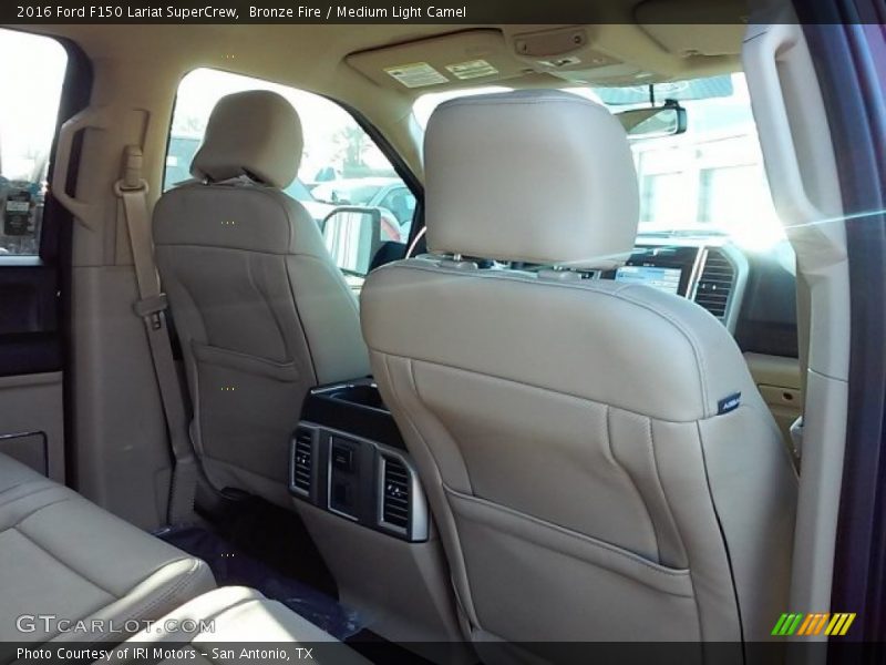 Bronze Fire / Medium Light Camel 2016 Ford F150 Lariat SuperCrew