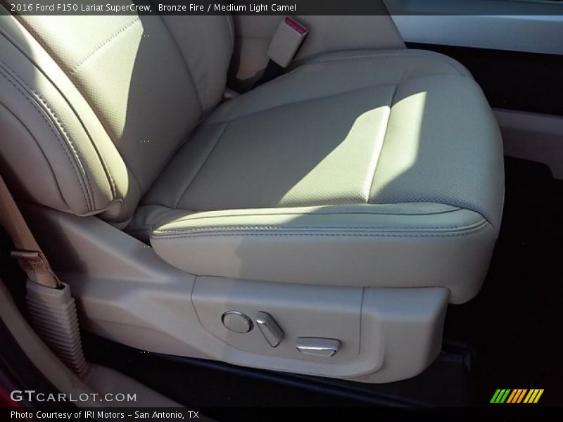 Bronze Fire / Medium Light Camel 2016 Ford F150 Lariat SuperCrew