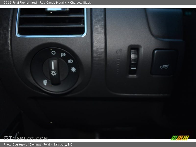 Red Candy Metallic / Charcoal Black 2012 Ford Flex Limited