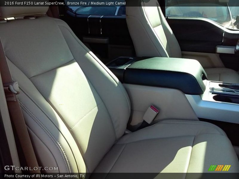Bronze Fire / Medium Light Camel 2016 Ford F150 Lariat SuperCrew