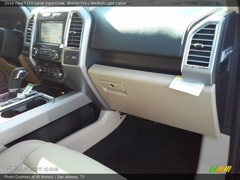 Bronze Fire / Medium Light Camel 2016 Ford F150 Lariat SuperCrew