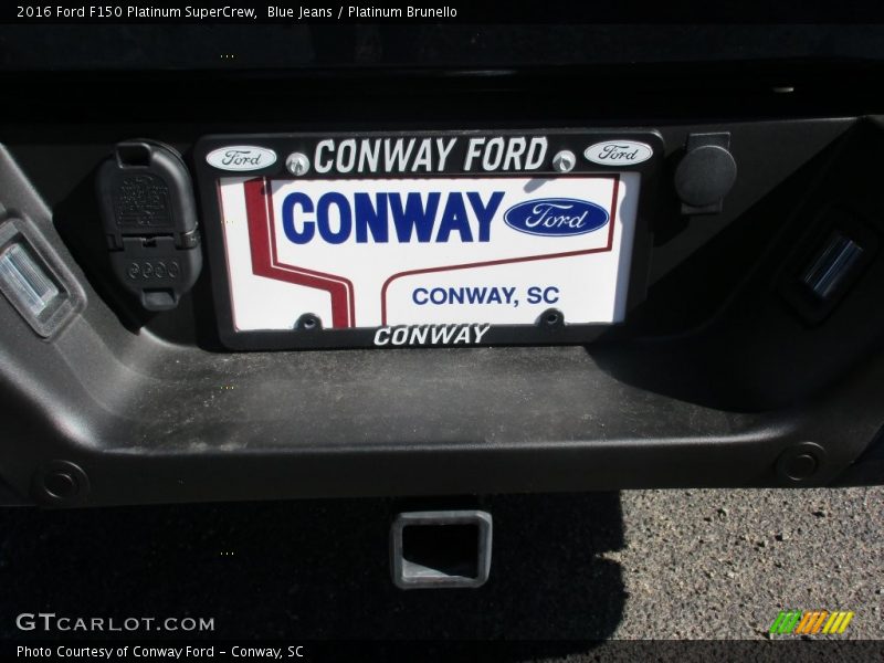 Blue Jeans / Platinum Brunello 2016 Ford F150 Platinum SuperCrew