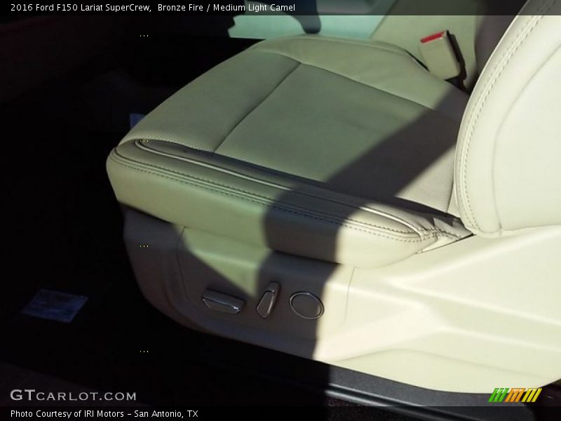 Bronze Fire / Medium Light Camel 2016 Ford F150 Lariat SuperCrew