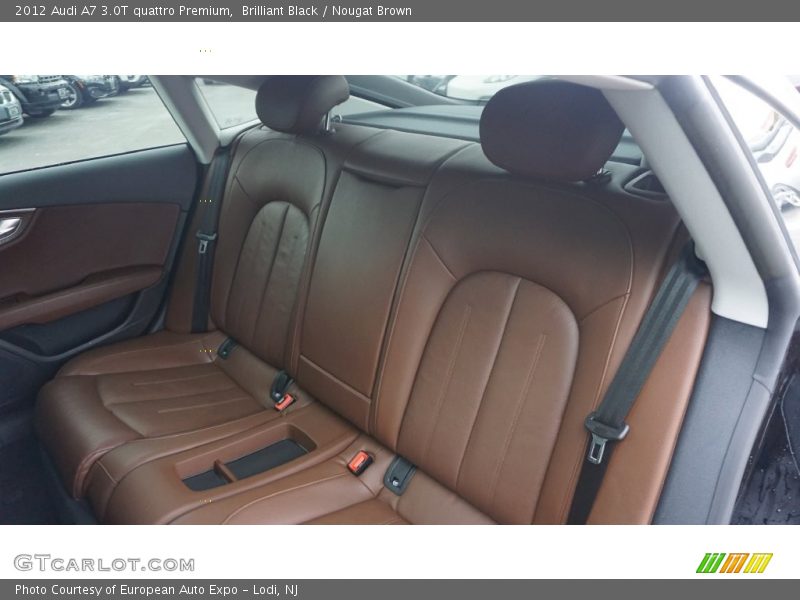 Brilliant Black / Nougat Brown 2012 Audi A7 3.0T quattro Premium
