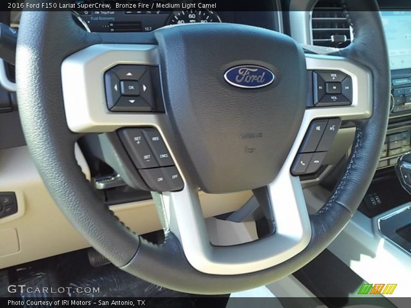 Bronze Fire / Medium Light Camel 2016 Ford F150 Lariat SuperCrew