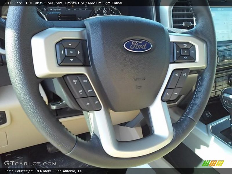 Bronze Fire / Medium Light Camel 2016 Ford F150 Lariat SuperCrew