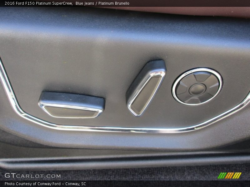 Blue Jeans / Platinum Brunello 2016 Ford F150 Platinum SuperCrew