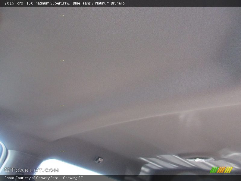 Blue Jeans / Platinum Brunello 2016 Ford F150 Platinum SuperCrew