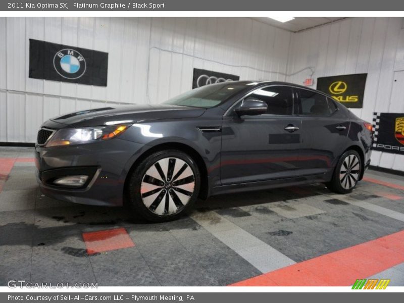 Platinum Graphite / Black Sport 2011 Kia Optima SX