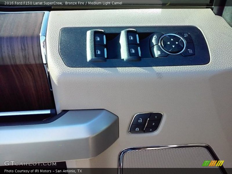 Bronze Fire / Medium Light Camel 2016 Ford F150 Lariat SuperCrew
