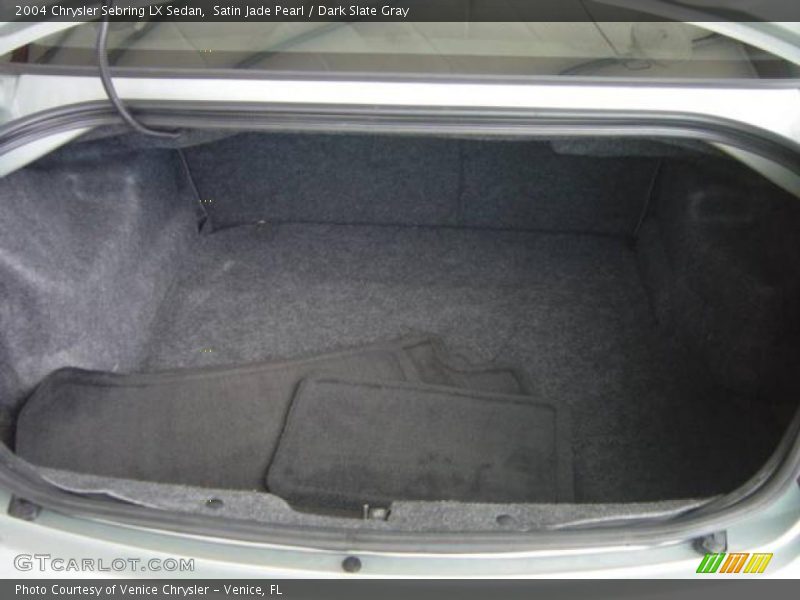 Satin Jade Pearl / Dark Slate Gray 2004 Chrysler Sebring LX Sedan