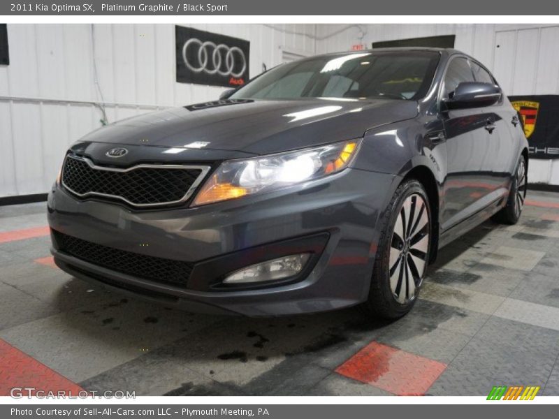 Platinum Graphite / Black Sport 2011 Kia Optima SX