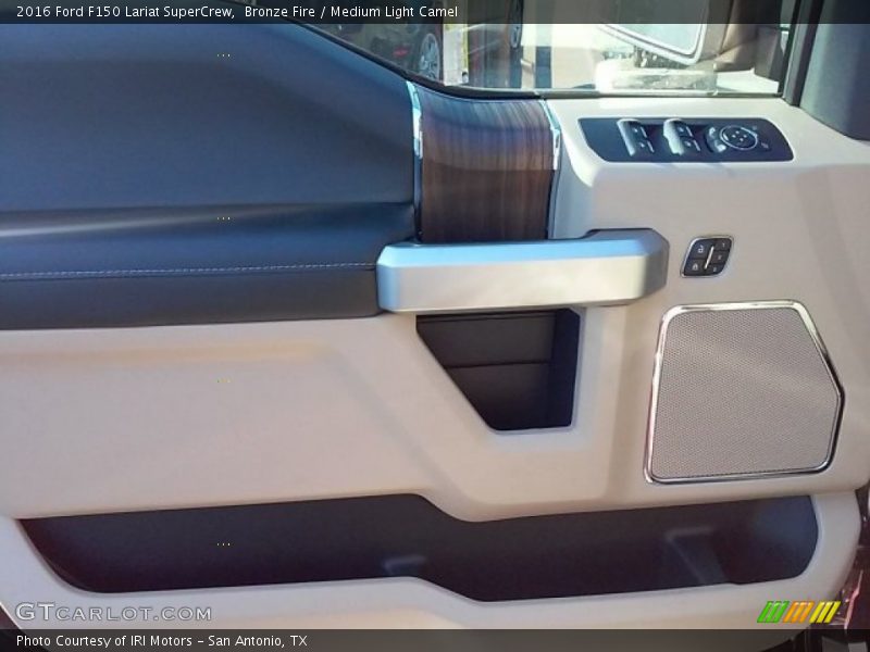 Bronze Fire / Medium Light Camel 2016 Ford F150 Lariat SuperCrew