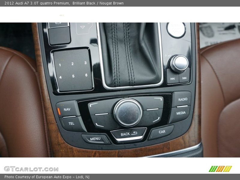 Brilliant Black / Nougat Brown 2012 Audi A7 3.0T quattro Premium