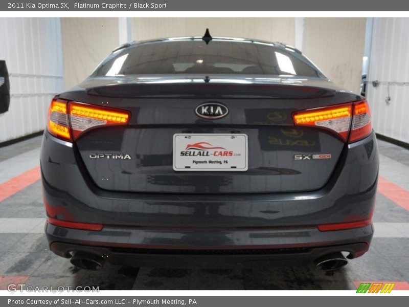 Platinum Graphite / Black Sport 2011 Kia Optima SX