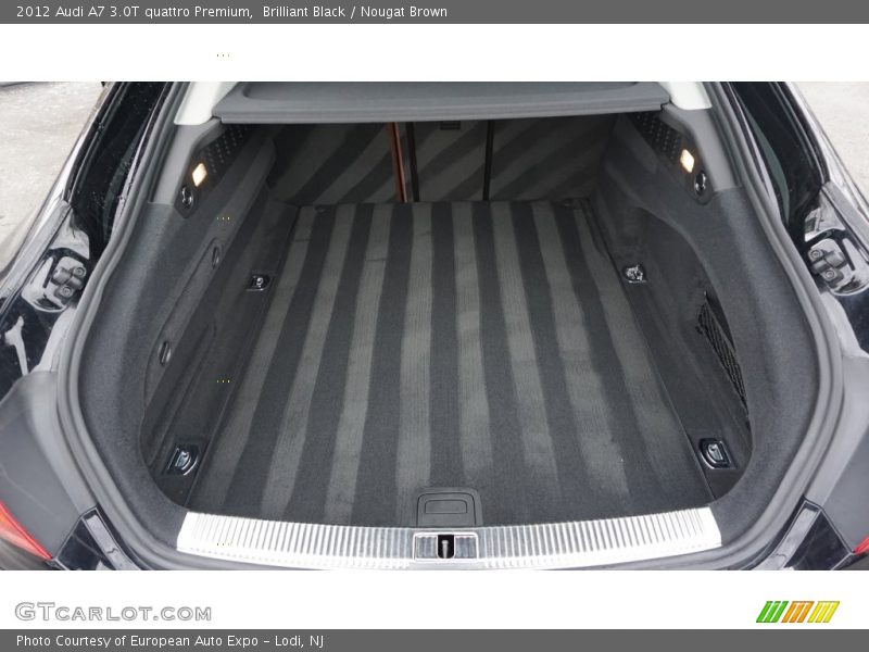 Brilliant Black / Nougat Brown 2012 Audi A7 3.0T quattro Premium