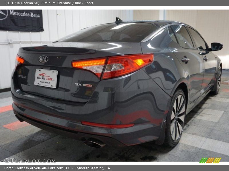 Platinum Graphite / Black Sport 2011 Kia Optima SX