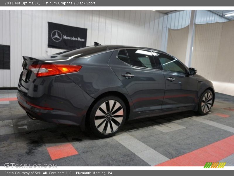 Platinum Graphite / Black Sport 2011 Kia Optima SX