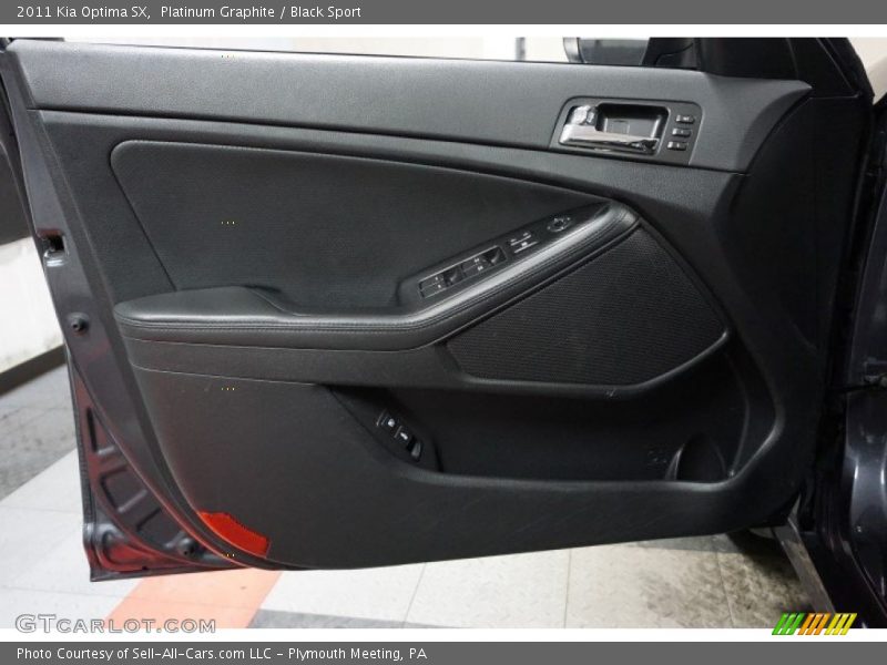 Platinum Graphite / Black Sport 2011 Kia Optima SX