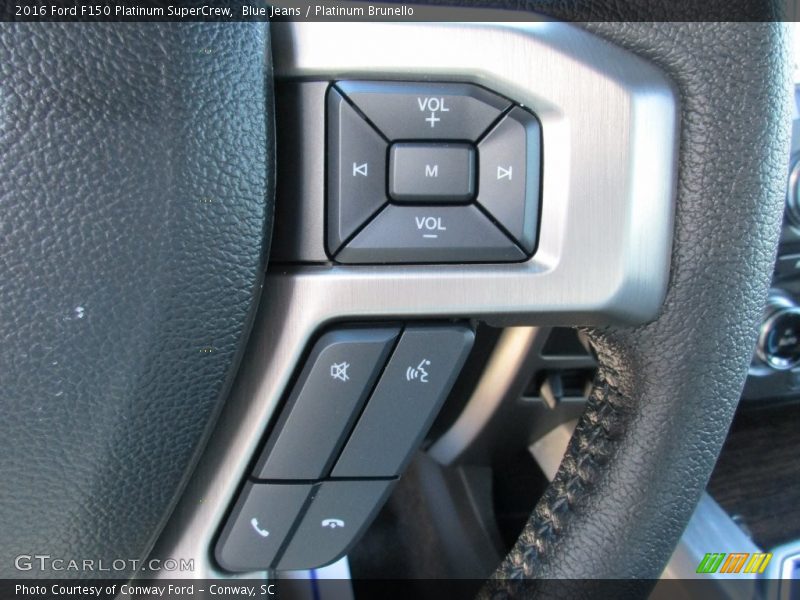 Blue Jeans / Platinum Brunello 2016 Ford F150 Platinum SuperCrew