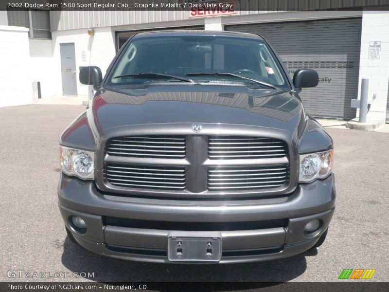Graphite Metallic / Dark Slate Gray 2002 Dodge Ram 1500 Sport Regular Cab
