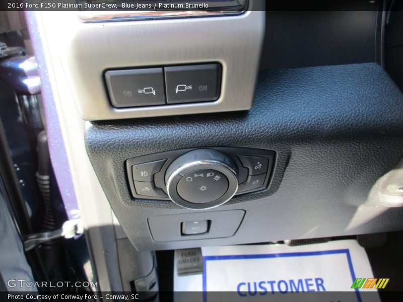 Blue Jeans / Platinum Brunello 2016 Ford F150 Platinum SuperCrew