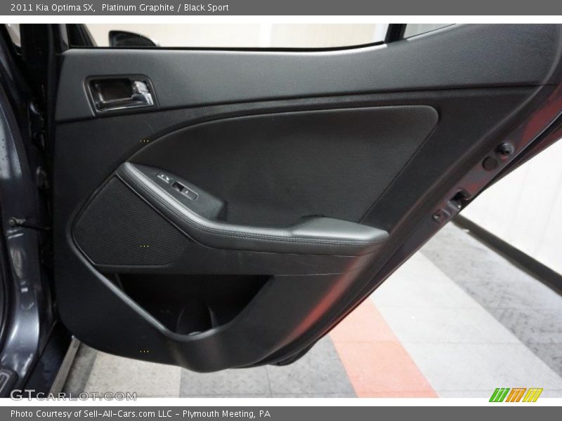 Platinum Graphite / Black Sport 2011 Kia Optima SX