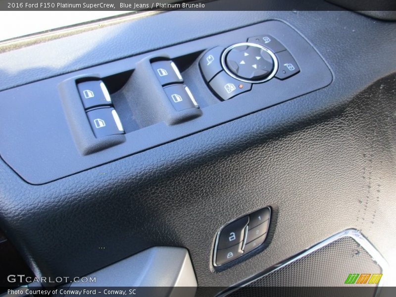 Blue Jeans / Platinum Brunello 2016 Ford F150 Platinum SuperCrew