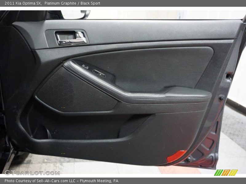 Platinum Graphite / Black Sport 2011 Kia Optima SX