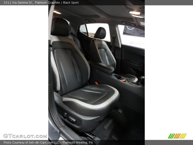 Platinum Graphite / Black Sport 2011 Kia Optima SX