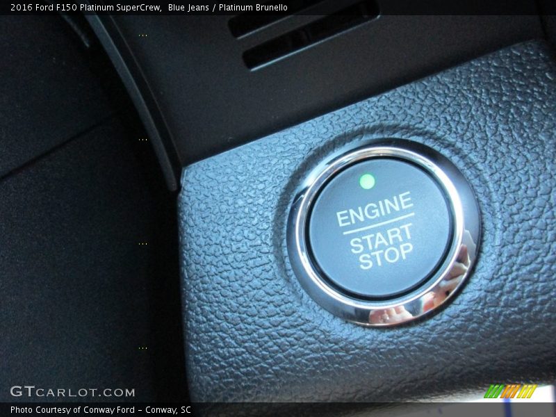 Blue Jeans / Platinum Brunello 2016 Ford F150 Platinum SuperCrew